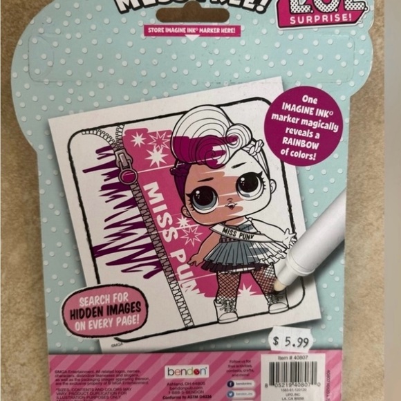 Lol Surprise Backpack, Lip Balm, Mess Free, World Travel Ball - Picture 12 of 14